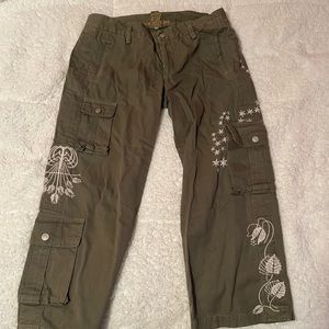 JW Los Angeles Embroidered Cargo Pants